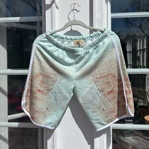 All Things Fabulous Beach Scene Cotton Shorts NWT
